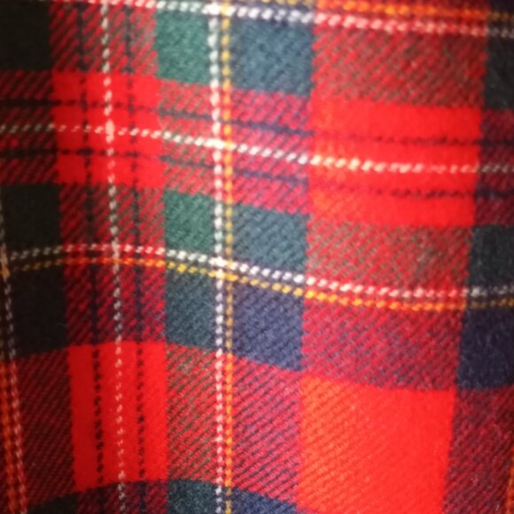 'Pendleton' Royal Stewart Tartan/Plaid Lined Wool skirt w pockets Size 14 NWOT - Picture 4 of 14